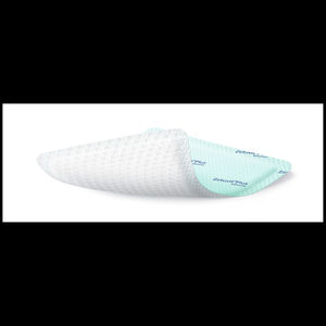 3" x 3" Zetuvit Plus Silicone Adhesive Superabsorbent Non-Border Dressing